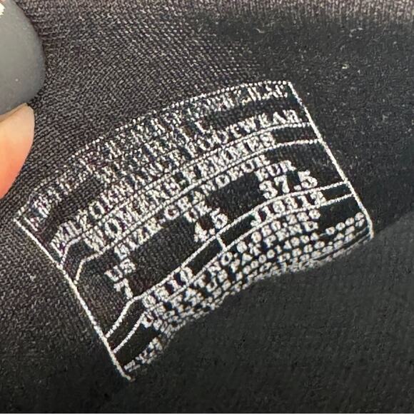 MERRELL / gray bungee lace vibram sole ankle hiking shoes / 7 - Picture 7 of 9